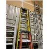Image 2 : FEATHERLITE 10' YELLOW STEP LADDER & ALLRIGHT 6' STEP LADDER