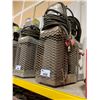 Image 2 : 2 GREY METAL PROPANE JOBSITE CONSTRUCTION HEATERS