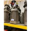 Image 2 : 2 GREY METAL PROPANE JOBSITE CONSTRUCTION HEATERS