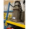 Image 2 : 2 GREY METAL PROPANE JOBSITE CONSTRUCTION HEATERS