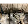 Image 2 : PALLET OF LARGE ELECTRIC INDUSTRIAL SUBMERSIBLE PUMP, SHUT-OFF PANEL AND ASSORTED HEAVY DUTY HOSE