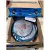 Image 1 : BOX OF ASSORTED WOODWORKING SAW BLADES & CARTER MAGFENCE 2 JIG
