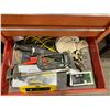 Image 8 : CRAFTSMAN 6 DRAWER TOOL BOX, YELLOW RUBBERMAID TOOL BOX & CONTENTS