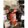 Image 2 : ASHLAND BENCH GRINDER, JOBMATE BENCH GRINDER 8" & MASTERCRAFT BOX WITH ASSORTED TOOLS
