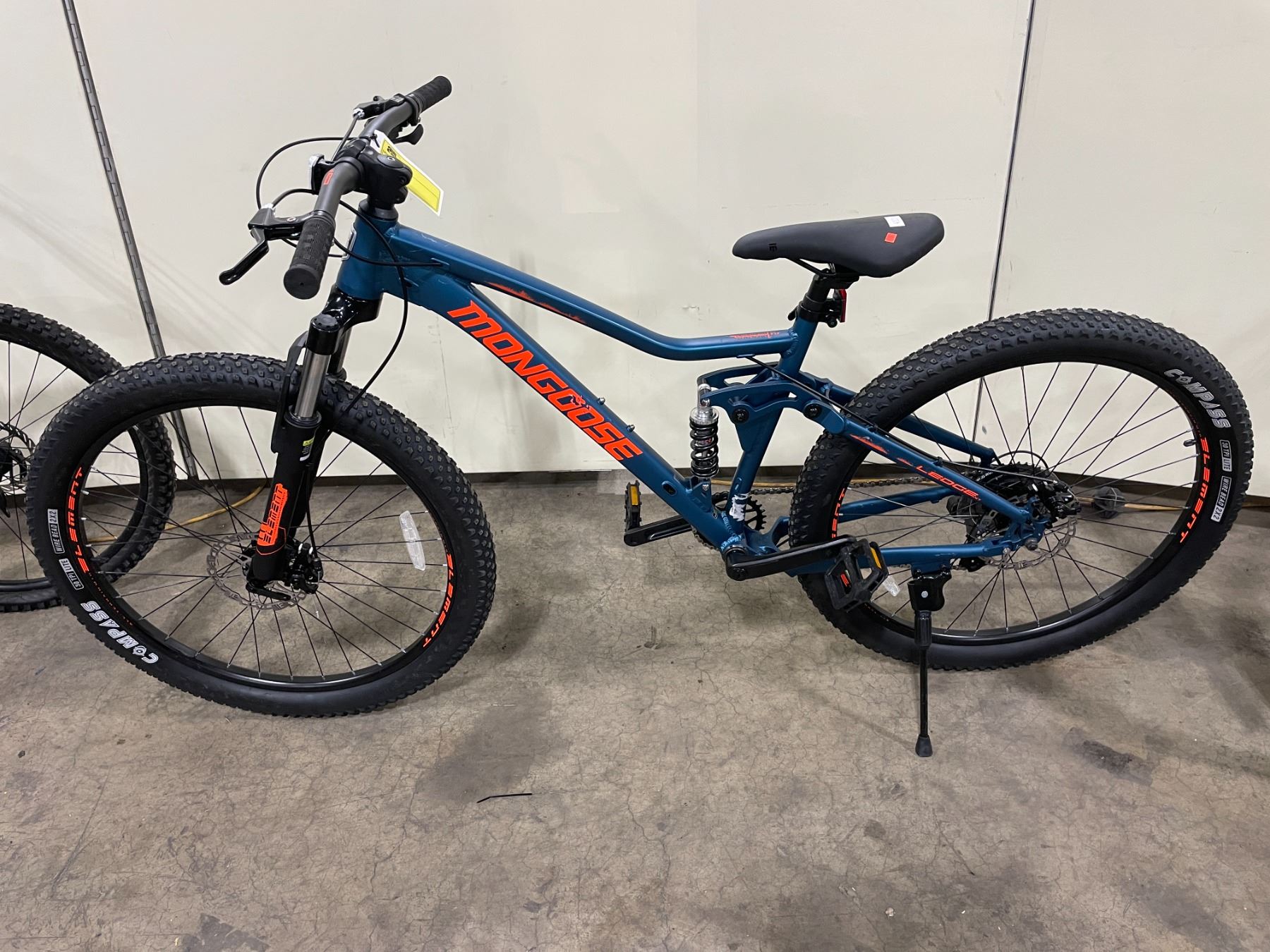 MONGOOSE LEDGE BLUE 7 SPEED FULL SUSPENSION MOUNTAIN BIKE WITH FULL ...
