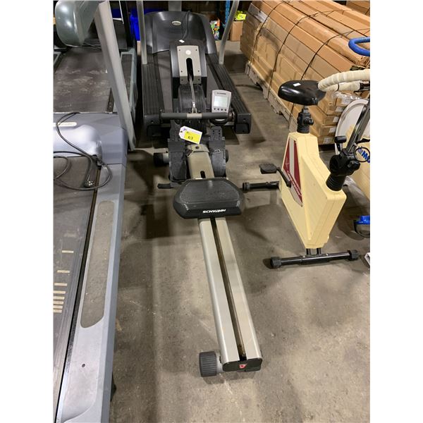 SCHWINN WINDRIGGER COMMERCIAL ROWING MACHINE WITH DIGITAL DISPLAY ...