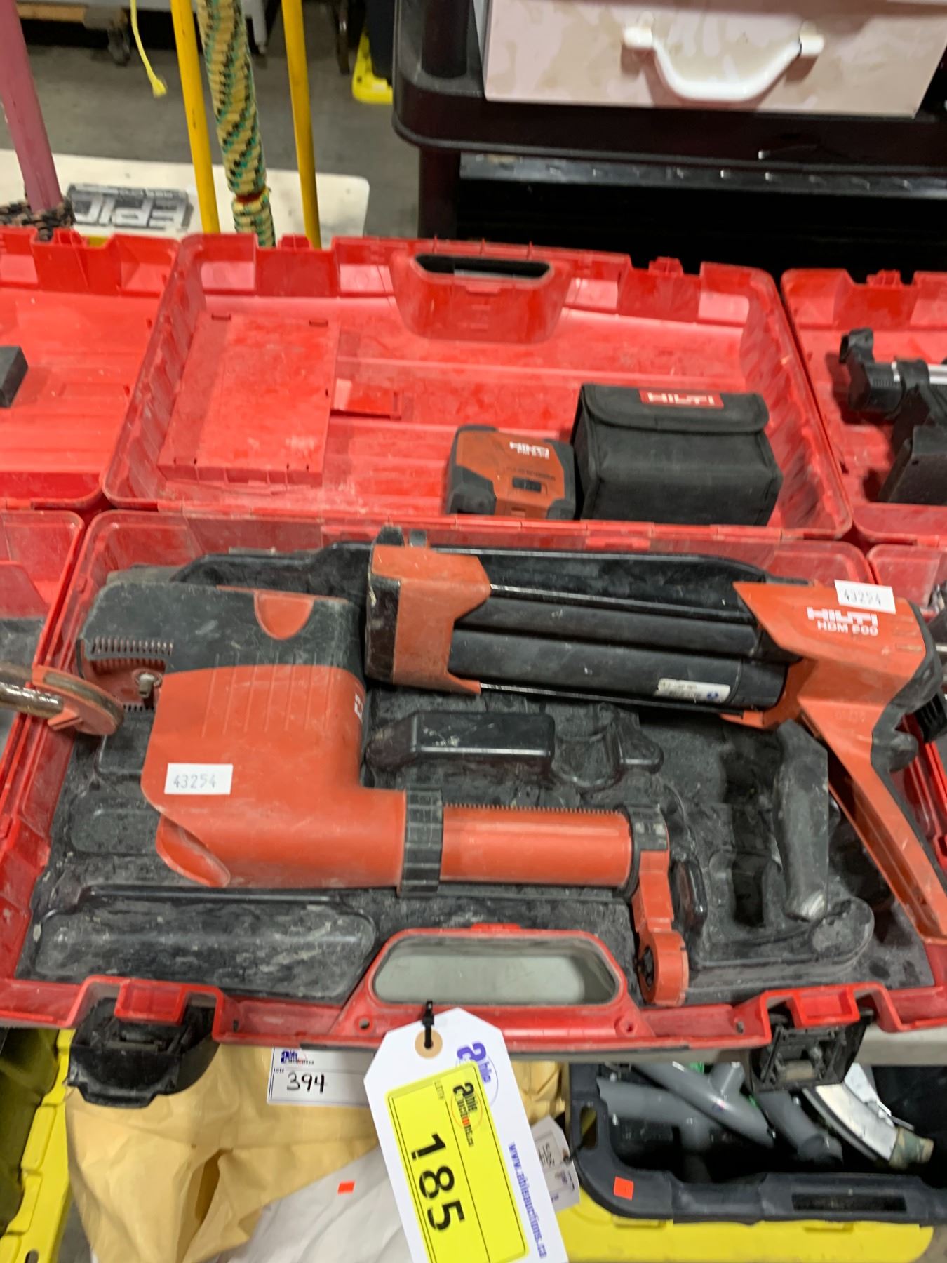 HILTI TE HDM 500 COMPOUND GUN WITH HILTI TE DRS-M UNIT IN HARD ...