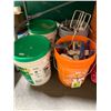 Image 2 : ASSORTED PAINT SUPPLIES, HOPPER SPRAYER, JERRY CANS & MISCELLANEOUS TOOLS