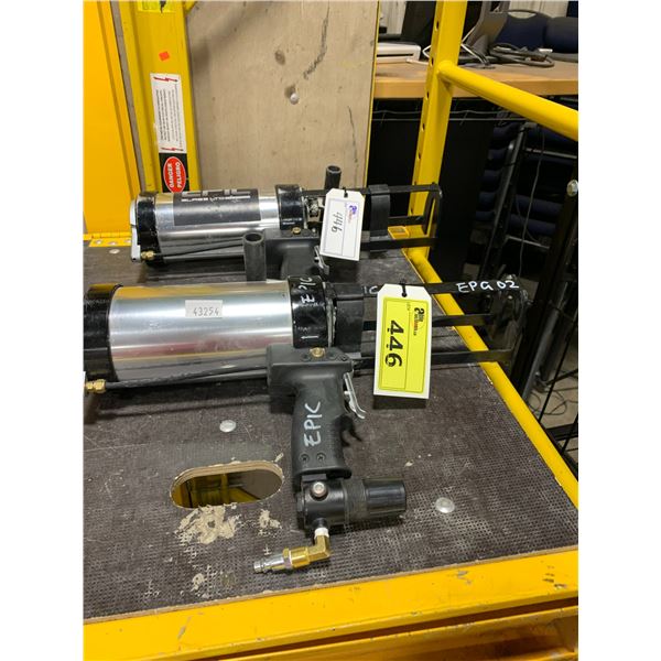 2 LARGE PNEUMATIC COMPOUND GUNS - Able Auctions