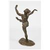 Image 1 : Small Abstract Hand Sculpted Clay Female Dancer Statue 