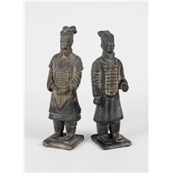 Stone Emperor Asian Warriors (Pair)