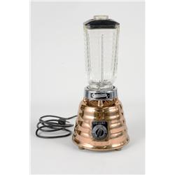 Vintage Pre-War Oster Deluxe Blender with Copper Base