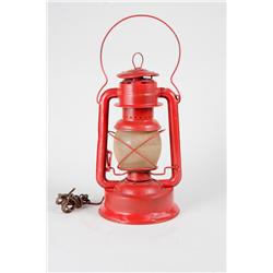 Rustic Folk Art Oil Table Latern