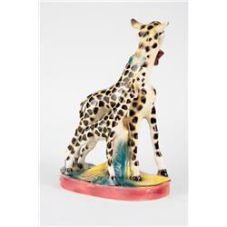 Early 1970's "Banfi" Ceramic Giraffe Decanter, Sealed