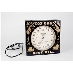 Top Gun Boot Hill Electric Shooting Timmer with Enamel Front