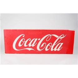 Vintage Acrylic Light Up Coca-Cola Panel