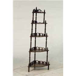 Southern Style 5-Tier Corner Shelf