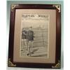 Image 1 : Harper's Weekly May 28, 1898 Newspaper, Framed