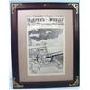 Image 1 : Harper's Weekly June 5, 1898 Newspaper, Framed