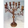 Image 2 : Antique Solid Brass Candelabra with Adjustable Arms