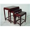 Image 1 : Stacking Asian Tables (Set of 3)
