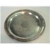 Image 1 : Silver Platter Tray with Stamp 