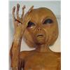 Image 2 : "X-FILES" Screen Used Life Size Foam Style Alien, Brown with Wireframe