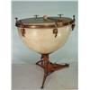 Image 1 : Classical Drum with Brass Stand and Pieces 