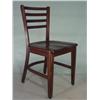 Image 1 : Slat Back Wood Chair 