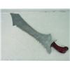 Image 1 : Fox Studio Metal Scimitar Sword with Large Teeth 