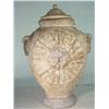 Image 1 : Mediterranean Sun God Urn Vase, Large