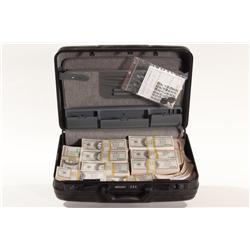Gangster Suit Case of Fake Money