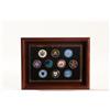 Image 1 : Framed Government Badge Set 
