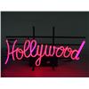 Image 1 : "HOLLYWOOD" Neon Sign 23" Wide