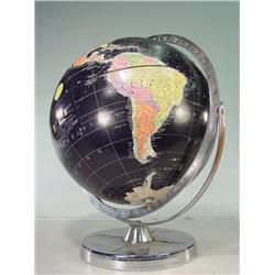 Classroom Desk Top Globe on Chrome Base