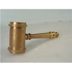 Antique Solid Brass Gavel