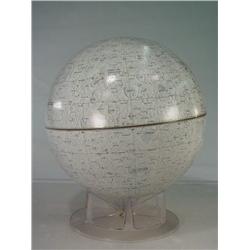 Space Explorer Moon Globe on Clear Base