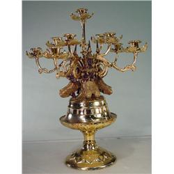 ANNA and the KING 1999 Screen Used Thailand Brass Candelabra