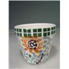 Image 2 : 1960's Mosaic Printed Pottery (Set of 5) 4 /12" Tall