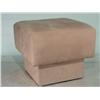 Image 1 : Contemporary Suede Ottoman Foot Stool 
