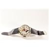 Image 1 : Vintage 1980's Mickey Mouse Wrist Watch Style Wall Clock 36"