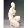 Image 1 : Abstract Nude Female Statue (Unpainted) 13" tall