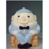 Image 1 : Ceramic Humpty Dumpty Cookie Jar (by Treasure Craft) 10" Tall