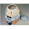 Image 2 : Ceramic Humpty Dumpty Cookie Jar (by Treasure Craft) 10" Tall