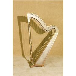 Vintage Floor Standing Harp