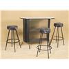Image 1 : Vintage with 3 Matching Bar Stools