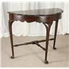 Image 2 : Dark Stained Victorian Style Console Table 