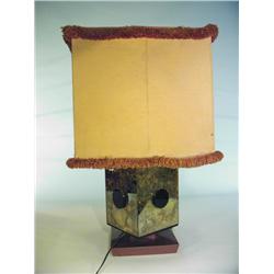 Vintage May West 1950's Mid Century Acrylic Lamp 