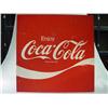 Image 1 : Large 3' Foot Painted Coca Cola 3d Tin Sign 