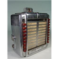 Vintage Chrome 1950's Seeburg Milk Shake Dinner Juke Box Remote 